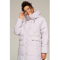 Пальто Beautiful & Free 8016 светло-серый