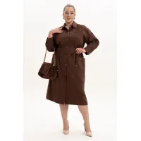 Платье Algranda 4122 Шоколад Платье Algranda 4122 Шоколад