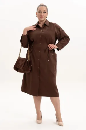 Платье Algranda 4122 Шоколад