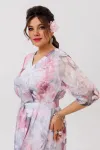 Платье Anelli 1605 розовый сапфир