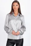 Блузка Vizavi 741 серый Блузка Vizavi 741 серый