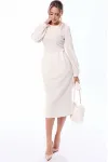 Платье Golden Valley 4855-2 молочный