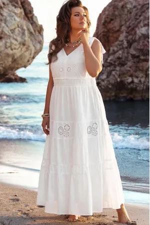 Платье Vittoria Queen 20453 белый