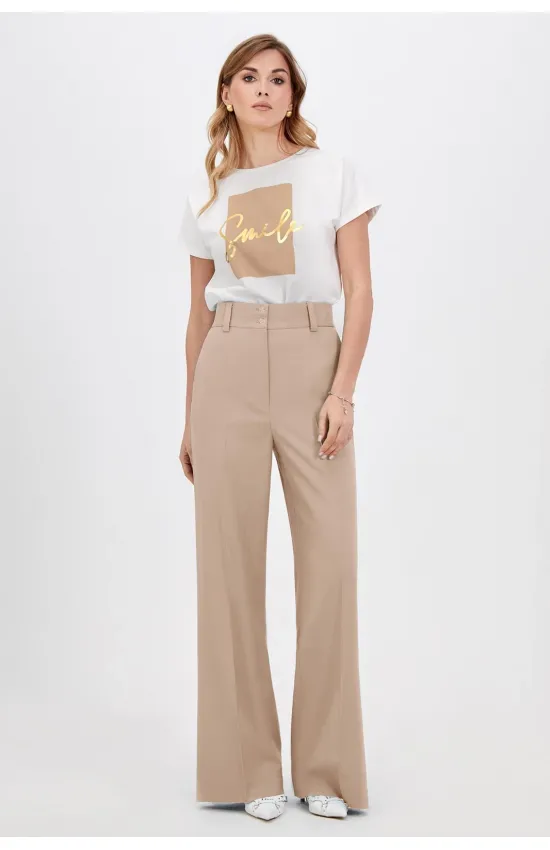 Брюки Bazalini 5040 бежевый