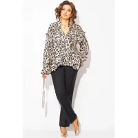 Блузка Лилиана 1489 леопард