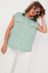 Блузка Begimoda 4125 шалфей