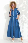 Платье Euromoda 690 синий