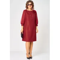Платье Eva Grant 7310D красный