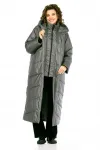 Пальто Диамант 2128 серый
