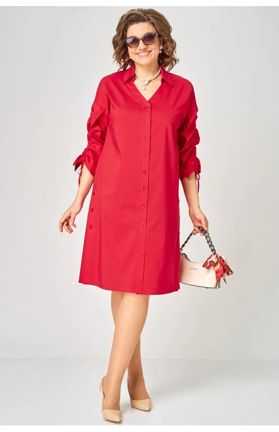 Платье Eva Grant 7102 красный