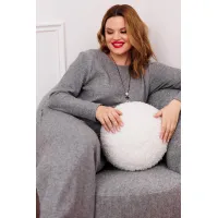 Платье Anastasia 1175-1 серый