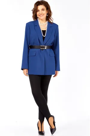Пиджак Ольга Стиль С986 темно-синий
