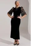 Платье Мода-Юрс 25-2884 черный