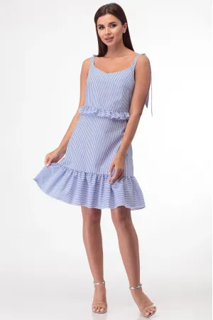 Платье Anelli 851 голубой