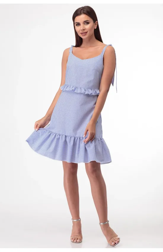 Платье Anelli 851 голубой