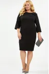 Платье Axxa 55229 черный Платье Axxa 55229 черный