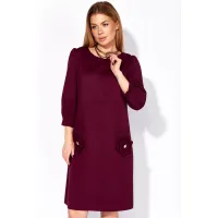 Платье Таиер 1401 винный