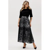 Платье Faufilure С947 Серый леопард