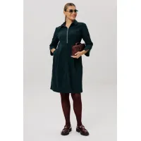 Платье Anelli 1752 Тишина мха Платье Anelli 1752 Тишина мха