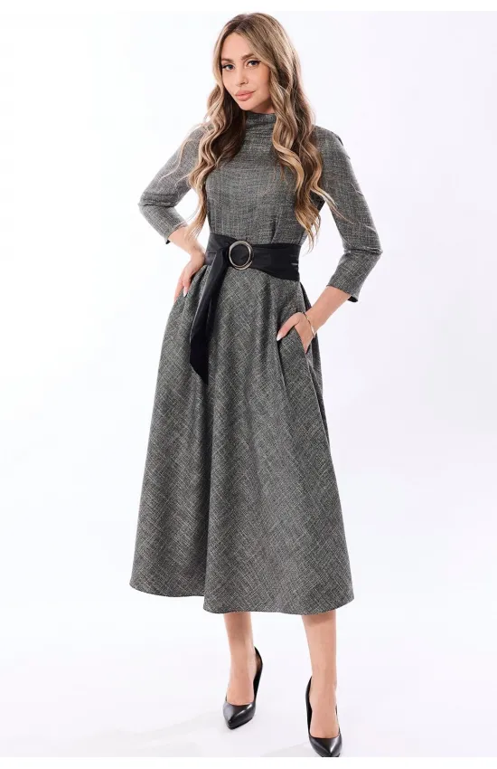 Платье Golden Valley 4756-5 темно-серый