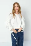 Кофта Pirs 5879 белый