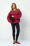 Кофта Pirs 5879 марсала