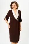 Платье Anastasia Mak 1308 коричневый Платье Anastasia Mak 1308 коричневый