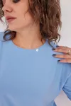 Блузка Begimoda 4128 голубой