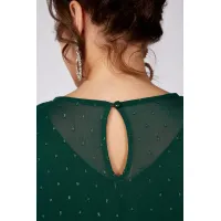 Платье Algranda 3814-B изумрудный