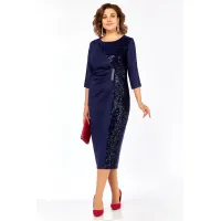 Платье Matini 3.1044 синий водолаз