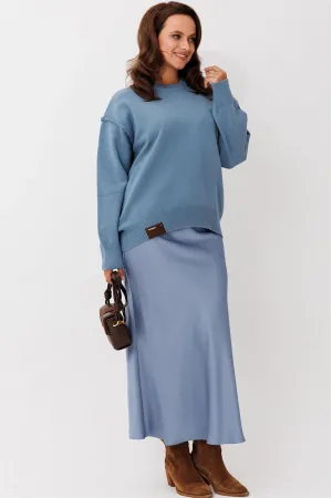 Кофта Mislana Т100 голубой