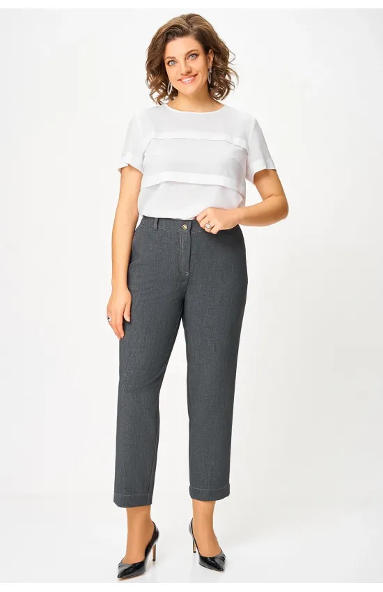 Брюки Swallow 879 тёмно-серый джинс