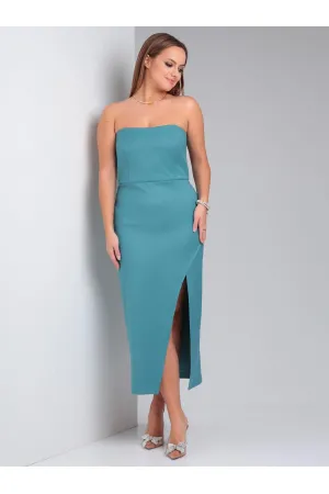 Платье Your Size 2213/170 Бледно-бирюзовый