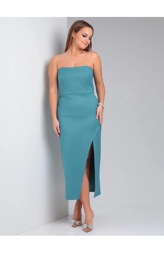 Платье Your Size 2213/170 Бледно-бирюзовый