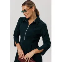 Платье Anelli 1752 Тишина мха Платье Anelli 1752 Тишина мха