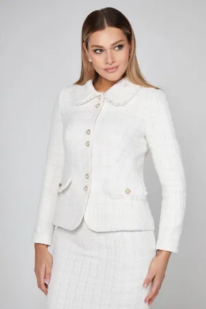 Пиджак Bazalini 4957 молочный