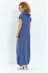 Платье Euromoda 732 джинсовый Платье Euromoda 732 джинсовый