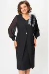 Платье Anastasia Mak 1274 чёрный Платье Anastasia Mak 1274 чёрный