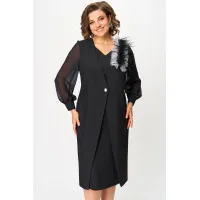 Платье Anastasia Mak 1274 чёрный Платье Anastasia Mak 1274 чёрный