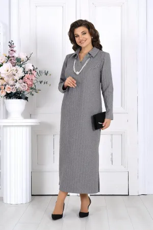 Платье Ninele 6009 Светло-серый