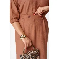 Платье Vipprimо 124 коричневый