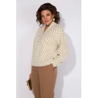 Кофта Лилиана 1486 оттенки бежевого