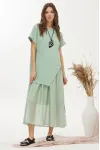 Платье Люше 3771 оливка