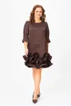 Платье Мублиз 291 шоколад Платье Мублиз 291 шоколад