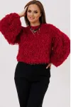 Кофта Mislana 11017 бордовый