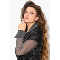 Блузка Fita 20604 Аста черный