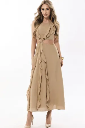Платье Golden Valley 44199 бежевый