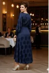 Платье Vittoria Queen 27733 темно-синий Платье Vittoria Queen 27733 темно-синий
