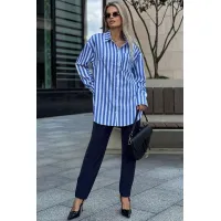 Блузка Dilanavip 2099 голубой