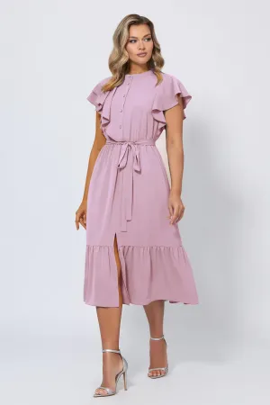 Платье Bazalini 5042 пудра